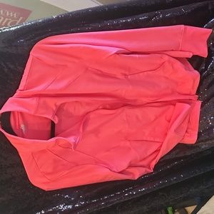Avia Pink peach XXL athletic zip-up jacket